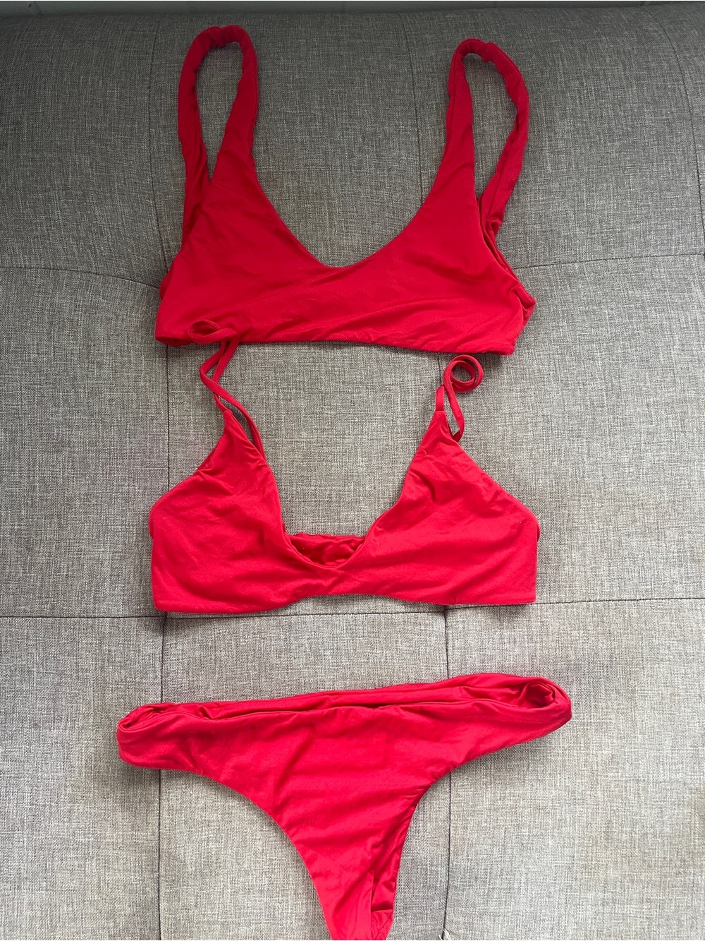 Mai Underwear red bikini XS Everyday top and bottom Bonita